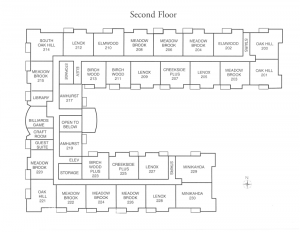Aquilla Cooperative - Second Level Layout Map