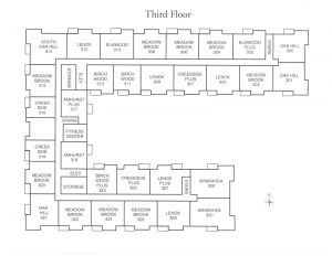 Aquilla Cooperative - Third Level Layout Map